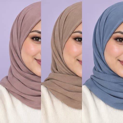 portrait with a coordinated color palette